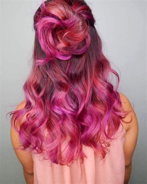 20 Unboring Styles With Magenta Hair Color Magenta Hair Magenta Hair Colors Hair Styles