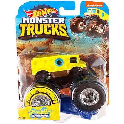 Hot Wheels Monster Trucks Spongyabob kisautó Mattel vásárlás a Játékshopban