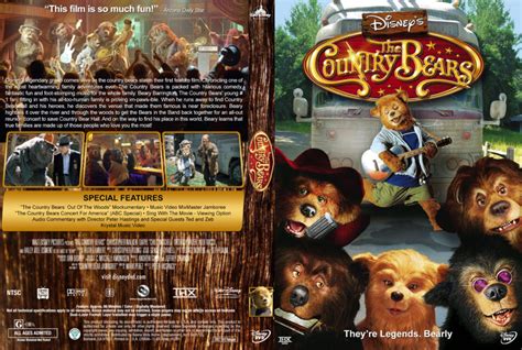 The Country Bears (2002) R1 Custom DVD Cover & label - DVDcover.Com