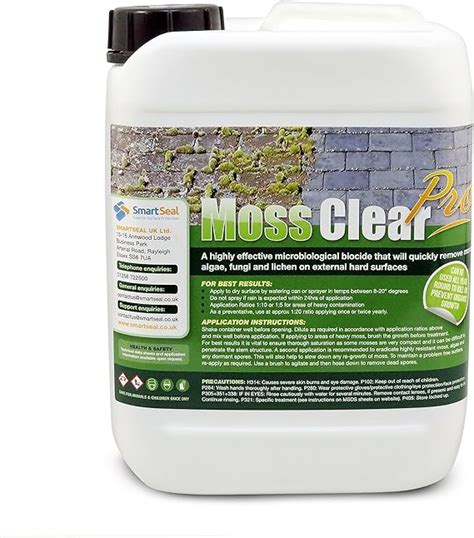 Smartseal Moss Clear Pro Highly Concentrated Fast Acting Moss Killer