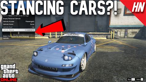 They Added Car Stancing Drift Mode GTA Online Tuners DLC YouTube