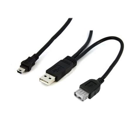 Cabo Usb Macho E Fêmea Mini Usb De 70 Cm Jocaeletronica