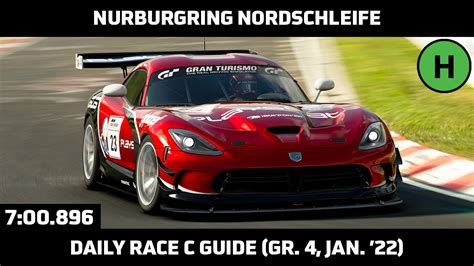 Gran Turismo Sport Daily Race Lap Guide Nurburgring Nordschleife