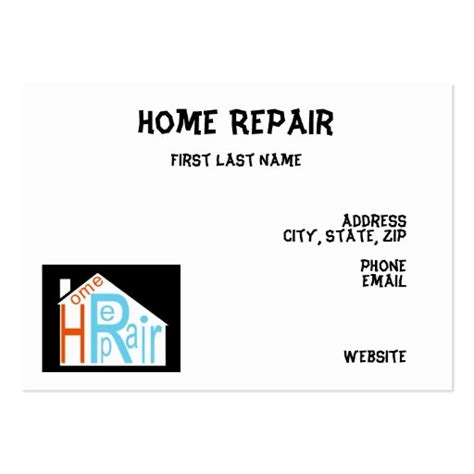 Home Repair Business Cards | Zazzle