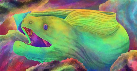 Rainbow Moray By Phatmouse09 On Deviantart