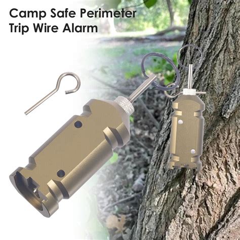 Perimeter Trip Alarm Aluminum Alloy Camp Safe Perimeter Trip Wire Alarm