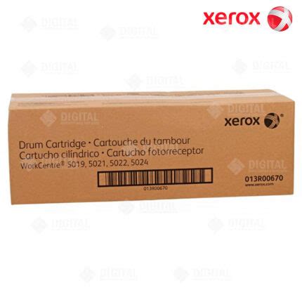 Tambor Xerox 013R00670 Original Negro - LYM DIGITAL