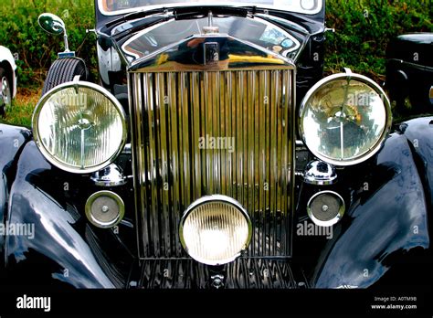 VINTAGE ROLLS ROYCE CAR Stock Photo - Alamy