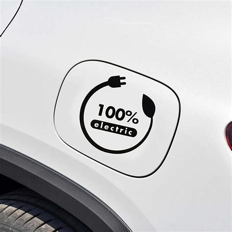 Elektrikli Araba Sticker Su Ge Irmez Vinil Kartmas Elektrikli