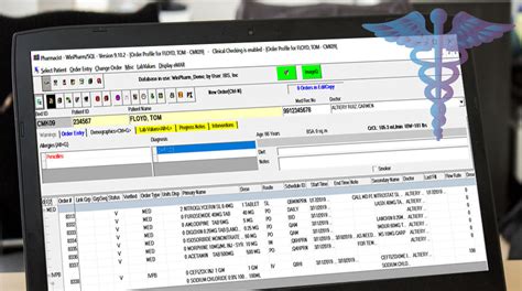 Winpharm Hospital Pharmacy Software Clinical Functions