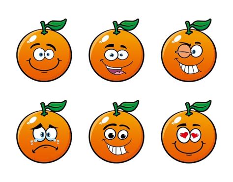 Premium Vector Cute Mascot Carrot Character Set Collection