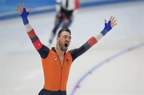 Netherlands' Kjeld Nuis wins Olympic-record breaking gold medal in men's speed-skating - UPI.com