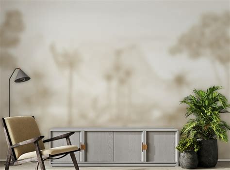 Sepia Forest Wallpaper Mural Nature Inspired Wall Art