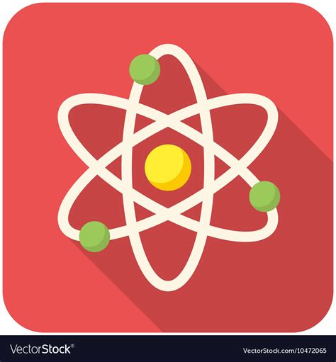 Atom Icon Royalty Free Vector Image Vectorstock