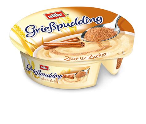 Grießpudding Zimt Zucker Molkerei Müller