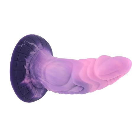 Merman Fantasy Suction Cup Dildo Lilac 18 Cm Hismith