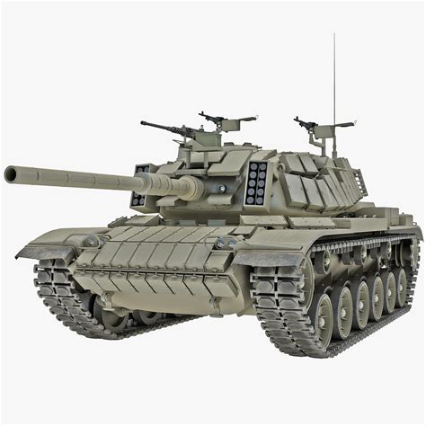 israel tank magach 6 3d model