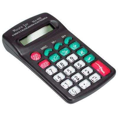 CALCULADORA DE BOLSO 8 DIGITOS MJ 402 CALCULADORA BOLSO MJ 402