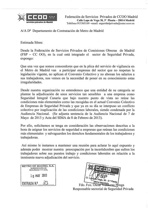 Carta De Contratacion Laboral