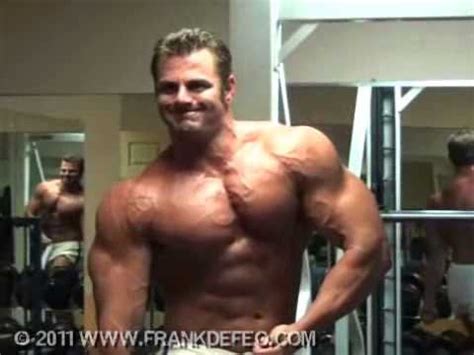 Frank Defeo Training For Bodybuilding Show Youtube