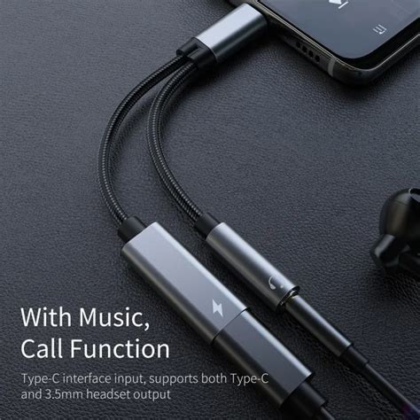 Usbc To Headphone Jack 2 In 1 Usb Type C To 35mm Adapter For Headphones Hifi Dac Aux Audio