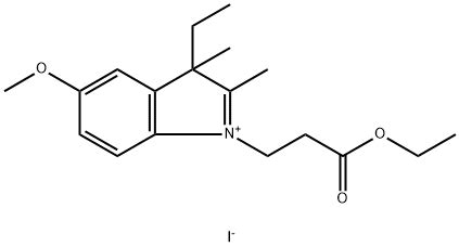 3H Indolium 1 3 Ethoxy 3 Oxopropyl 3 Ethyl 5 Methoxy 2 3 Dimethyl