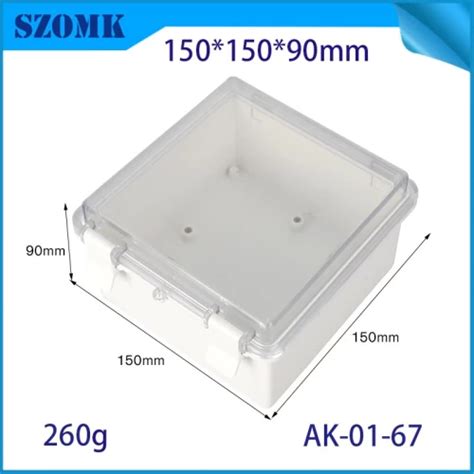 Ip Hinged Plastic Electrical Box Waterproof Instrument Housing Szomk