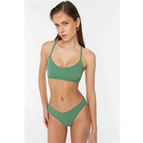 Trendyol Green Tied Back Detailed Bikini Set Eponuda