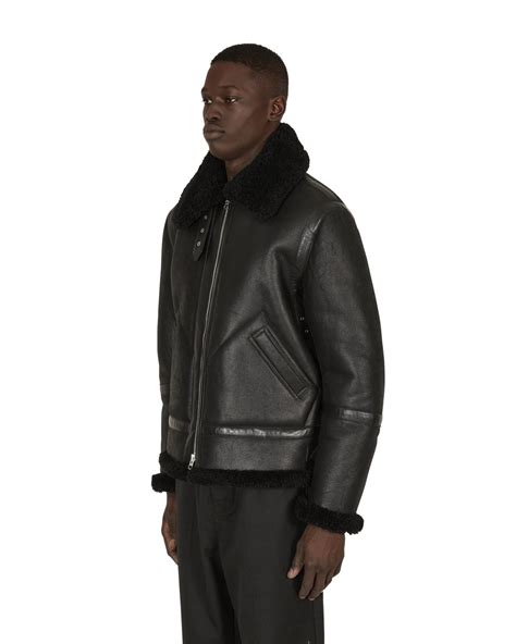 Acne Studios Shearling Aviator Jacket Acne Studios