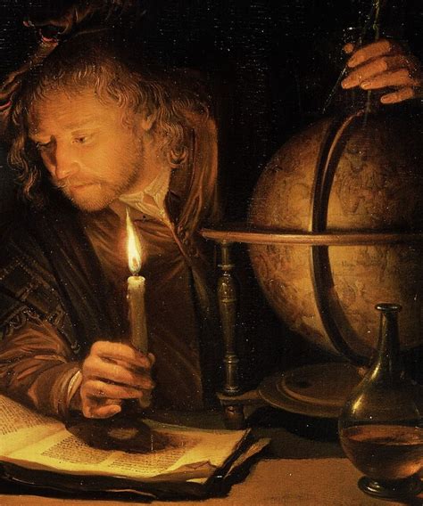 Astronomer By Candlelight 1650 Gerrit Dou 1613 1675 Dutch