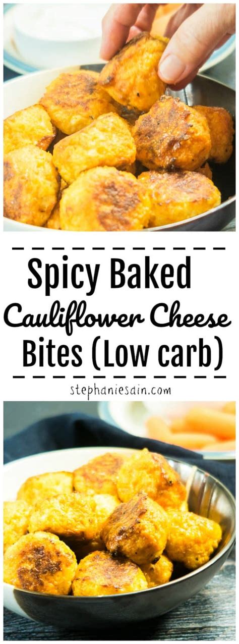 Spicy Buffalo Cauliflower Bites (Low Carb) - Apples for CJ