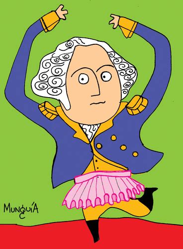 Dancing Washington By Munguia Famous People Cartoon Toonpool