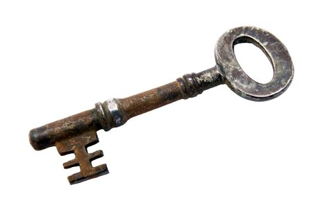 Old Key Bronze Brass Unlock Retro Png Transparent Image And Clipart