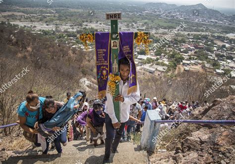 Zapotec Indigenous Take Part Passion Cruz Editorial Stock Photo - Stock ...