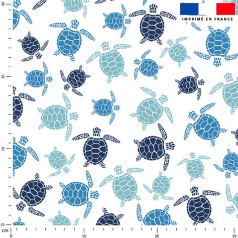 Tissu Imperm Able Motif Tortue De Mer Tissus Price