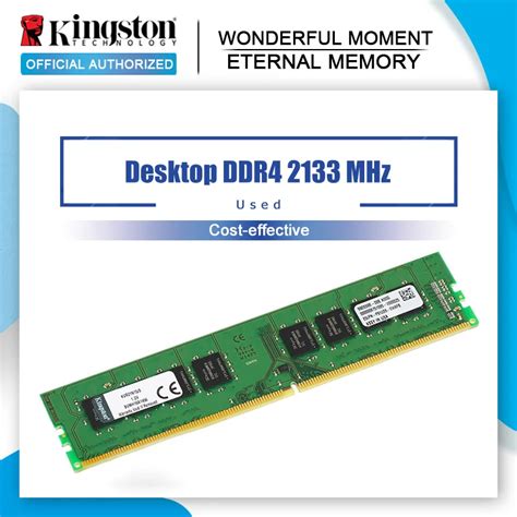 Kingston memória ram para computador módulo de memória ram pc24 ddr4