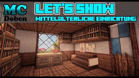 Minecraft Mittelalter Let S Show Mittelalterliche Stadt