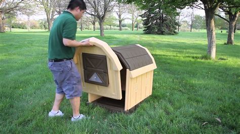 Asl Solutions Dog Palace Insulated Doghouse Assembly Instructions