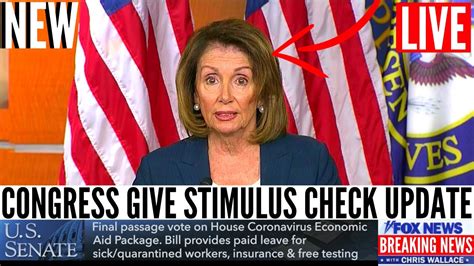 Third Stimulus Check Update Wednesday March 10 Congress Gives 1 400