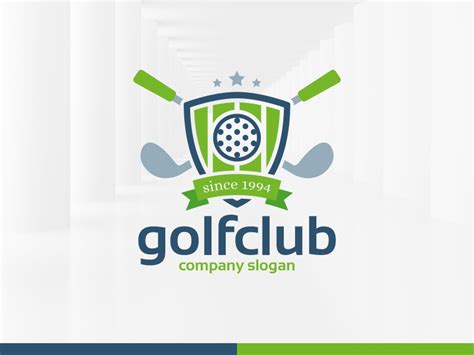 Golf Club Logo Template by Alex Broekhuizen on Dribbble