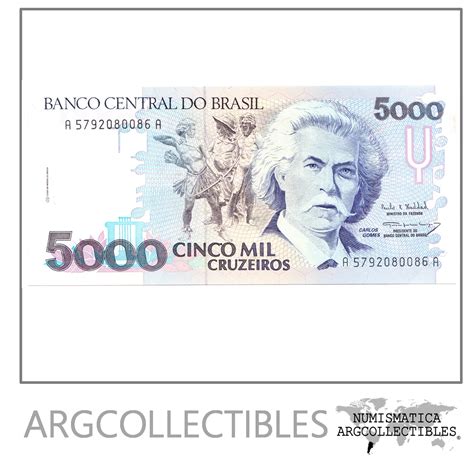 Brasil Billete Cruzados A O P C Condicion Unc