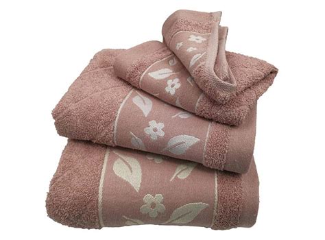 Ripley SET TOALLAS ANDES JACQUARD ROSA X3 450 GRS