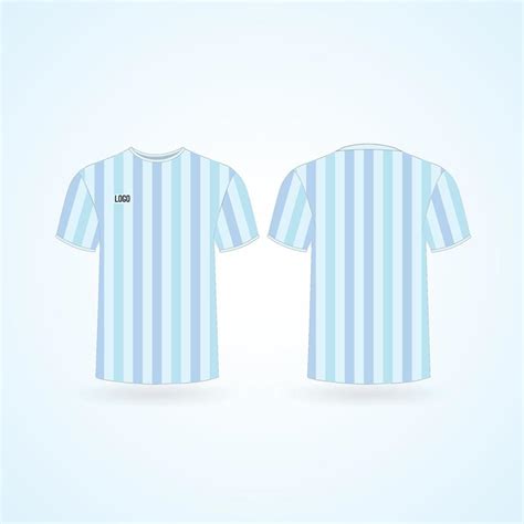 T Shirt White and blue lines Design Template 12717603 Vector Art at ...