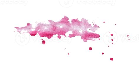 Abstract Pink Watercolor Splash Element 30806849 Png