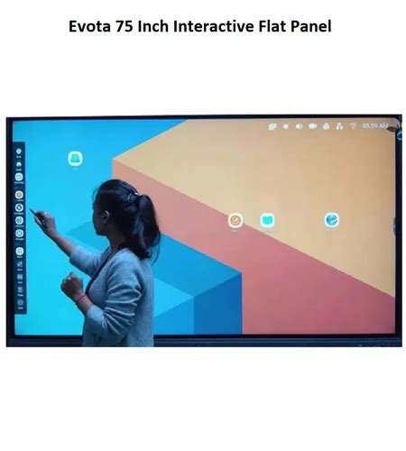 Evota Inch Interactive Flat Panel At Rs Smart Interactive