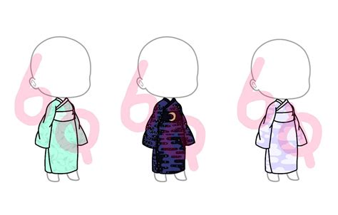 Kimono Outfit Adopts 2 3 OPEN Gacha Life Amino