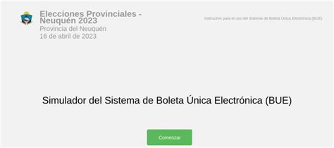 Cómo votar este domingo Practicá en el Simulador del Sistema de