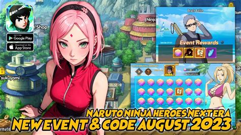 Naruto Ninja Heroes Next Era Redeem New Gift Codes August 2023 YouTube