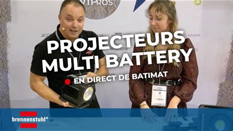 Les Projecteurs Multi Battery Brennenstuhl Les D Mos Vipros Batimat