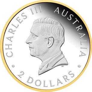 Australian 2 Oz Silver 2 Dollars "The Perth Mint's 125th Anniversary ...